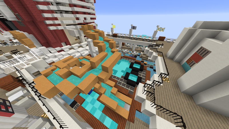 Illustration for article titled Minecrafter Builds Extremely Detailed Replica of Disney Cruise Ship
